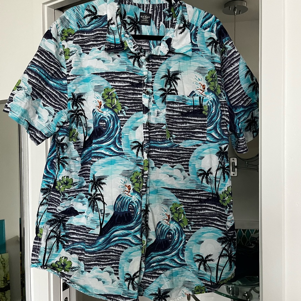 Old Navy Hawaiian Shirt